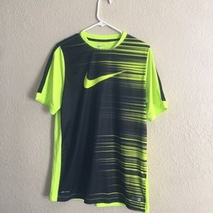 Nike Neon Dri-Fit Athletic Shirt